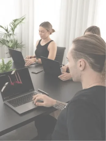 Female developer working on web development code in a dark environment, highlighting front-end and back-end programming tasks.